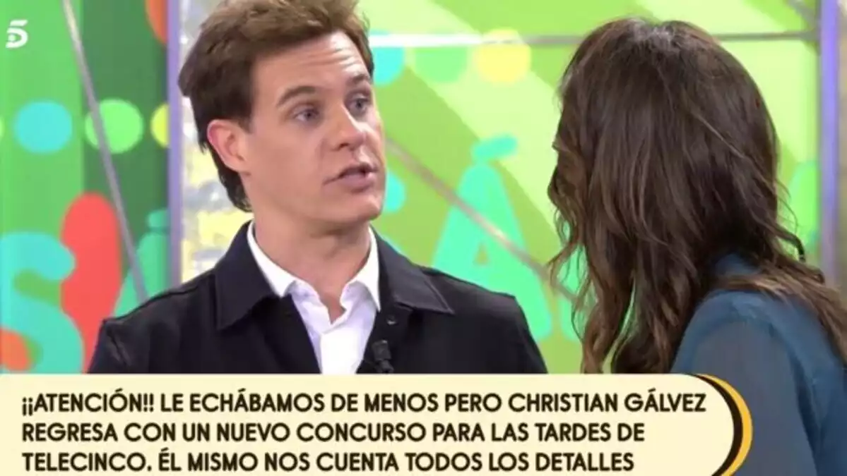 Christian Gálvez confirmó el estreno de 'El Tirón' en 'Sálvame Banana'